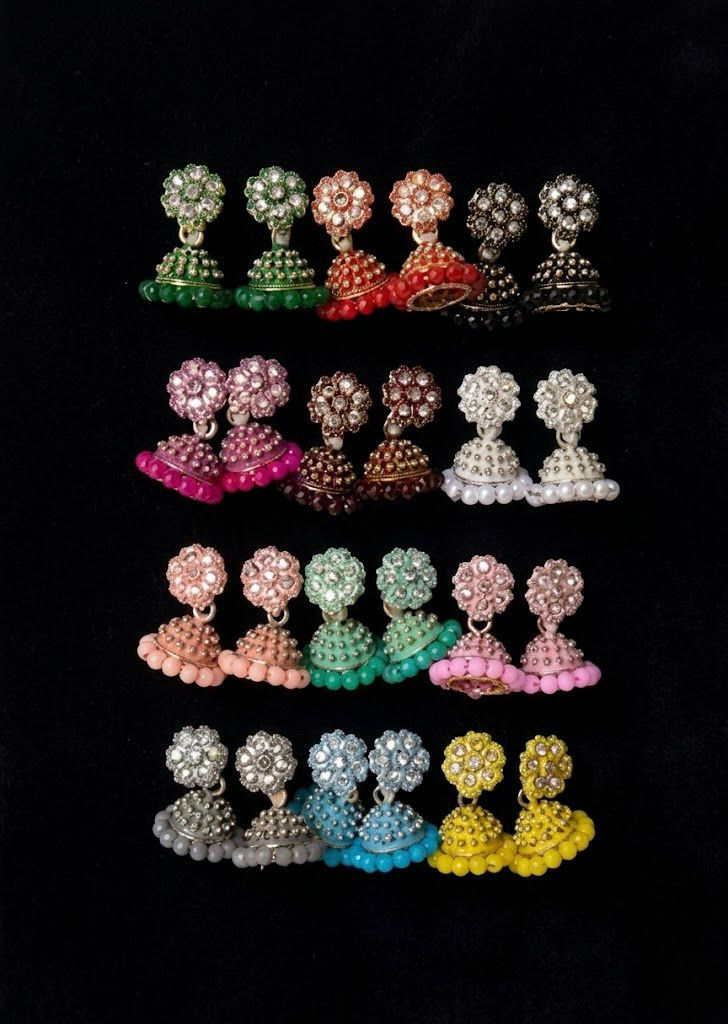Floral Dome Jhumka Collection