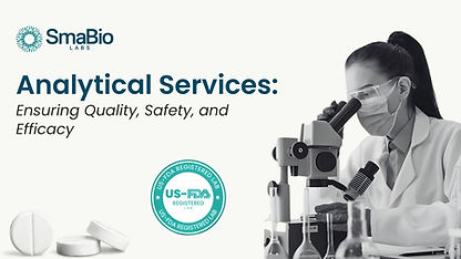 Analytical Services: Ensuring Quality, Safety, and Efficacy