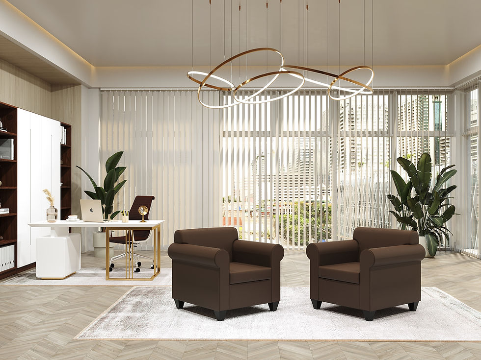 Flexxform's Sea collection in a corporate office type setting.