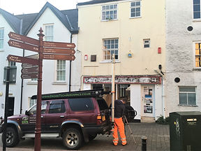 4x4 Elevated Mast Building & Roof Inspection - Chepstow, South Wales