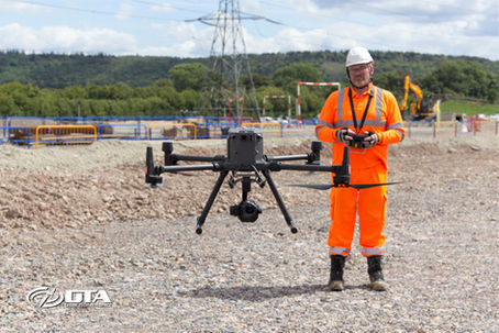 Drone Topographical Land Surveying on an additional section of HS2