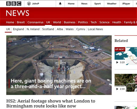 DTA Drone PR Video footage features prominently on BBC