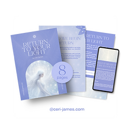 Return to Your Light Guide Book & Meditation