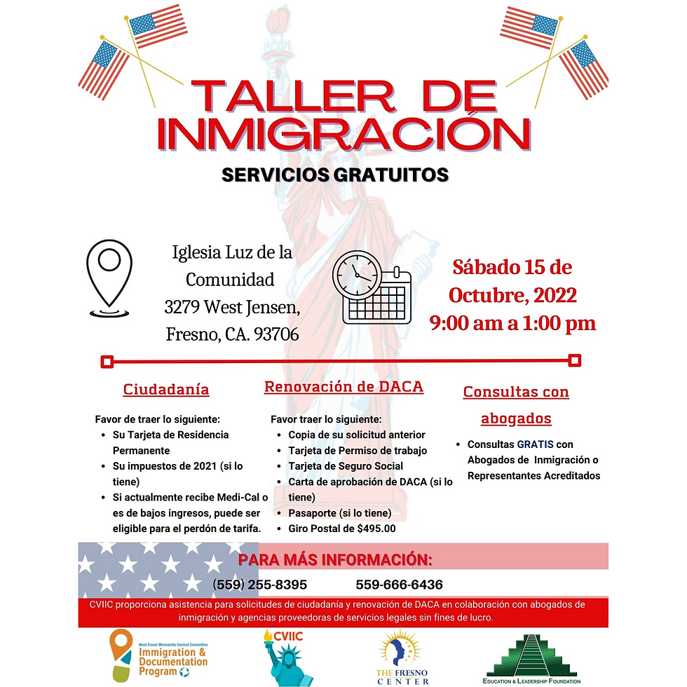 Taller de Inmigración