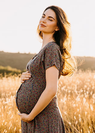 Babybauch Fotoshooting Korbach Outdoor