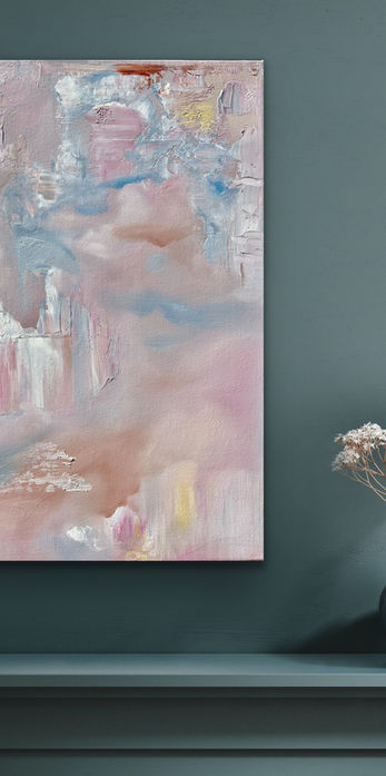 abstract oil painting