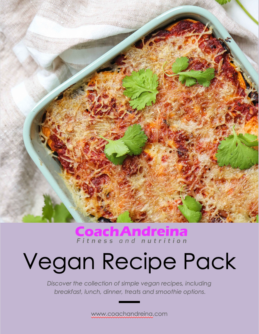 VEGAN RECIPE PACKAGE