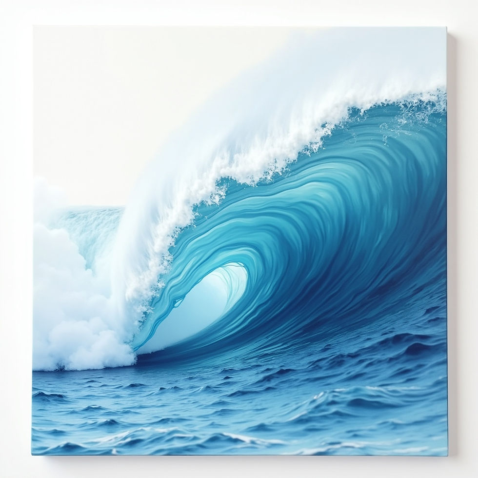 Abstract Ocean Waves
