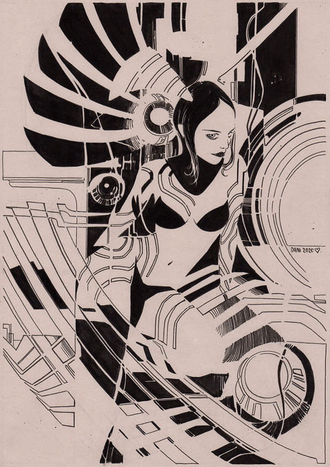 Dani Strips Commission