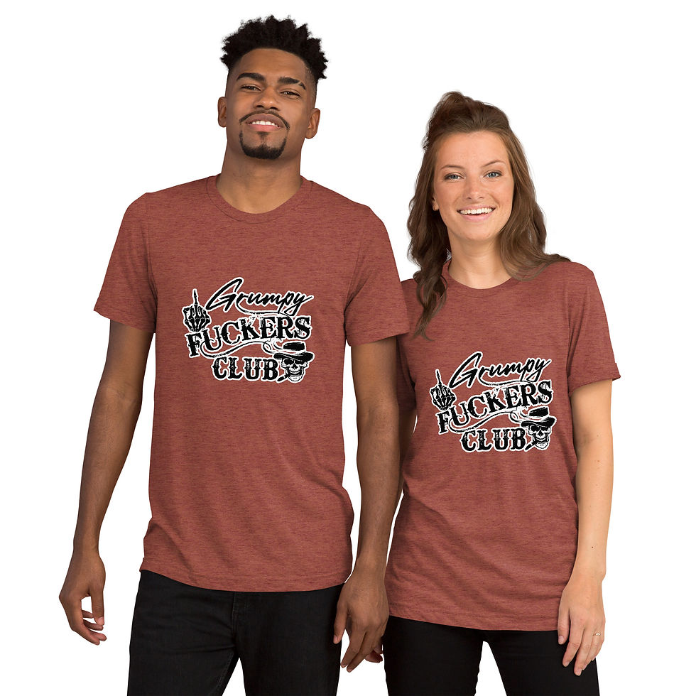 Thumbnail: Grumpy fucker club -Short sleeve t-shirt