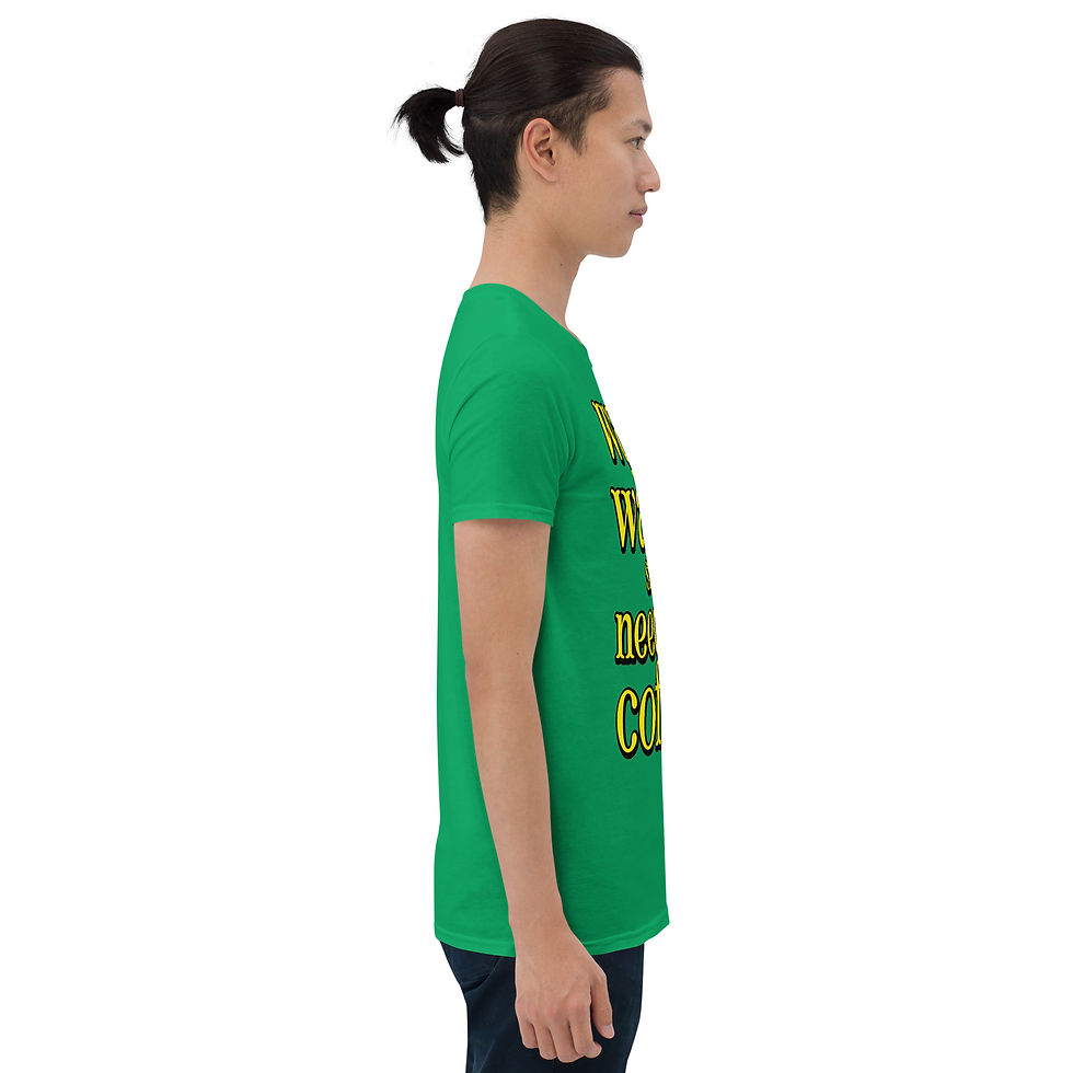 Thumbnail: Wakey wakey Shiz need my coffee Short-Sleeve Unisex T-Shirt