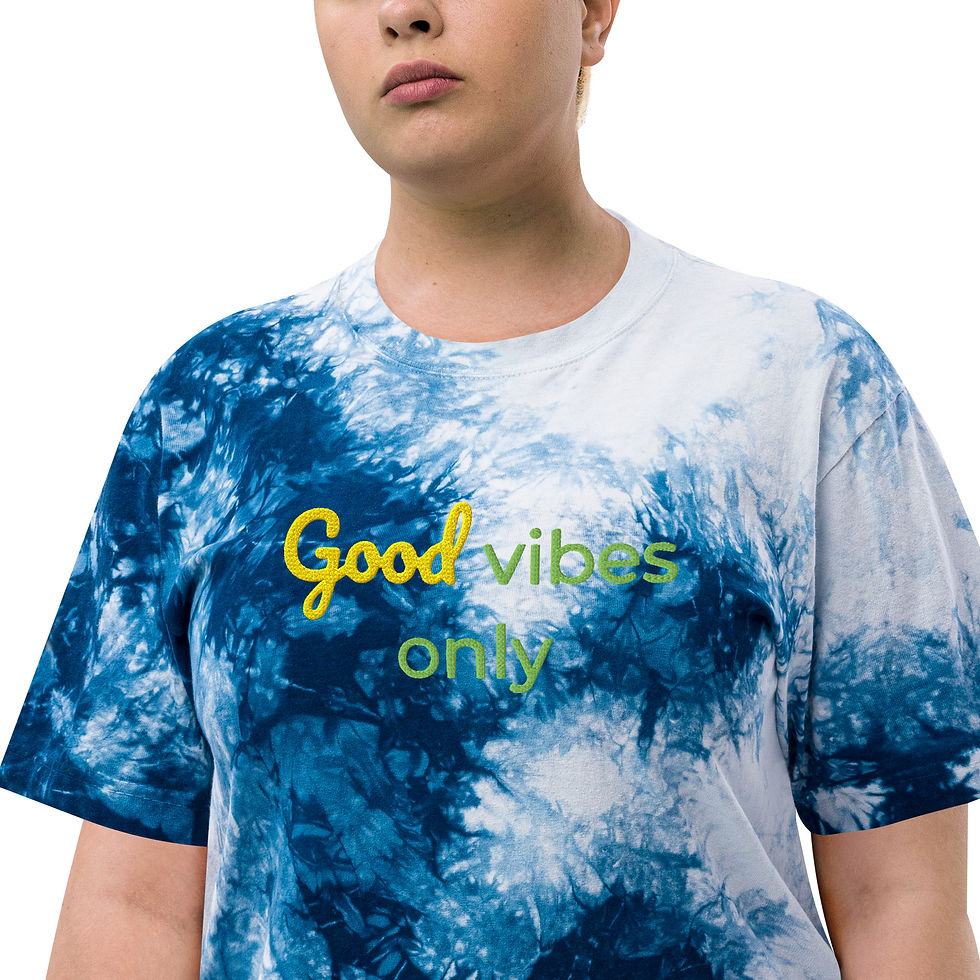Thumbnail: Oversized tie-dye t-shirt