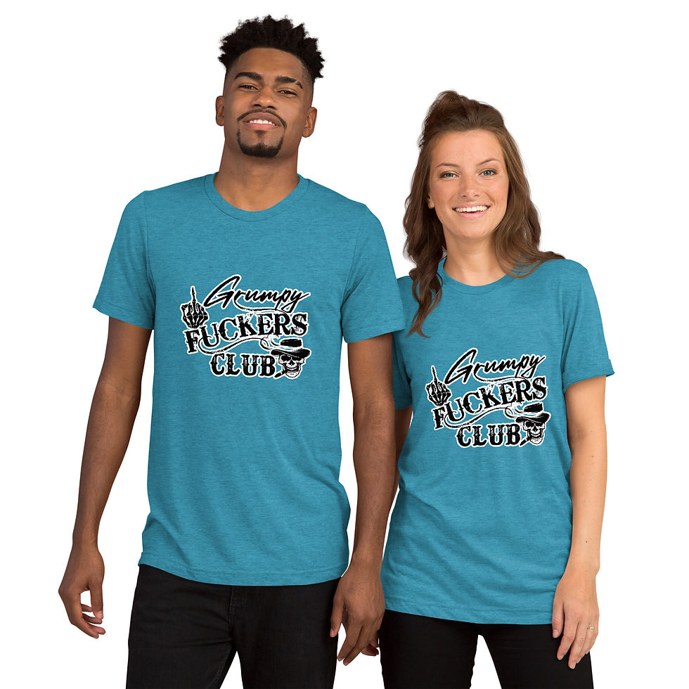 Thumbnail: Grumpy fucker club -Short sleeve t-shirt