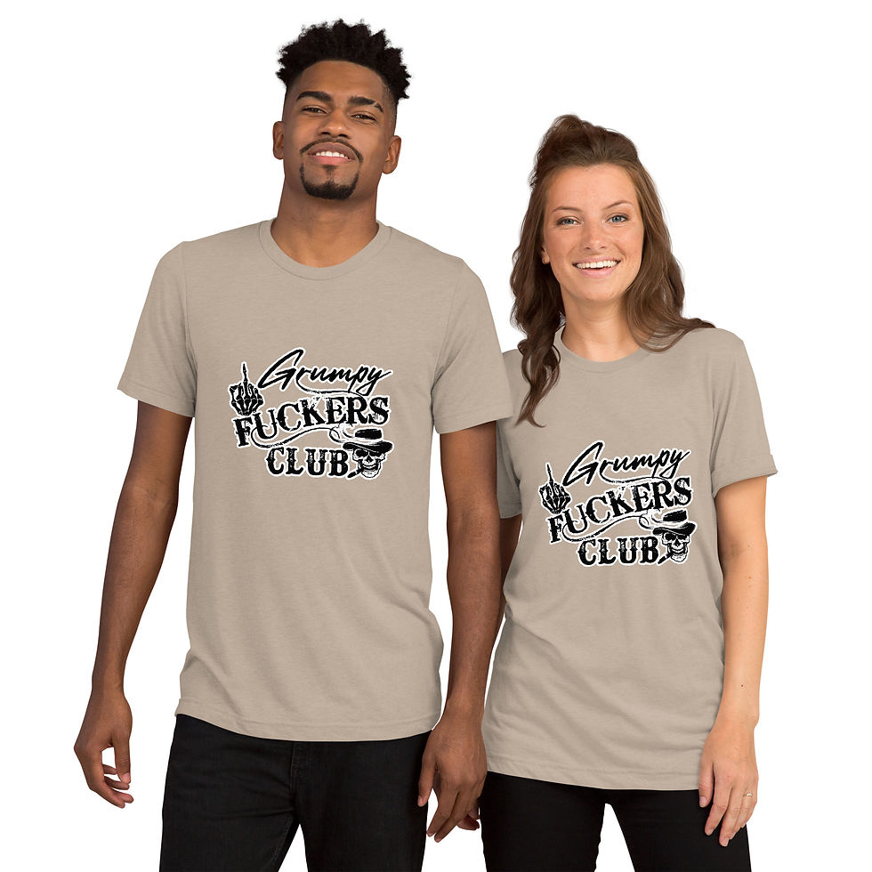 Thumbnail: Grumpy fucker club -Short sleeve t-shirt