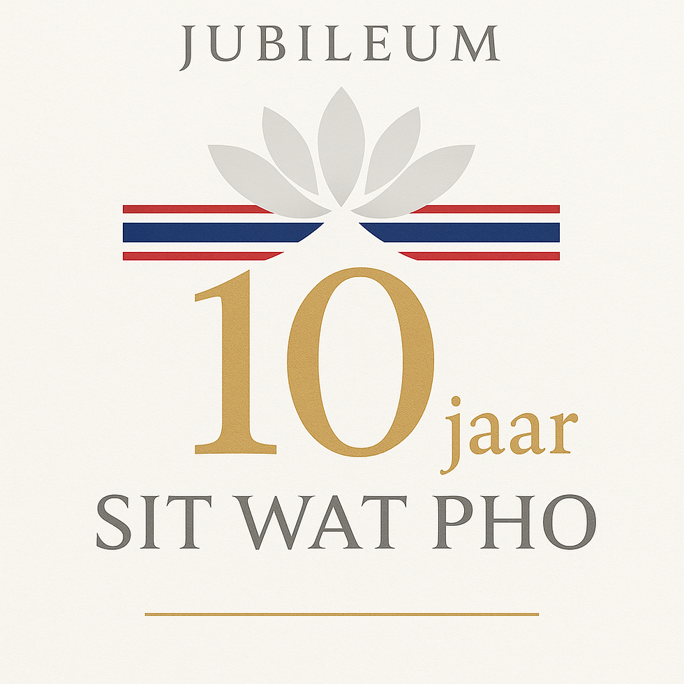 10 jaar Sit Wat Pho
