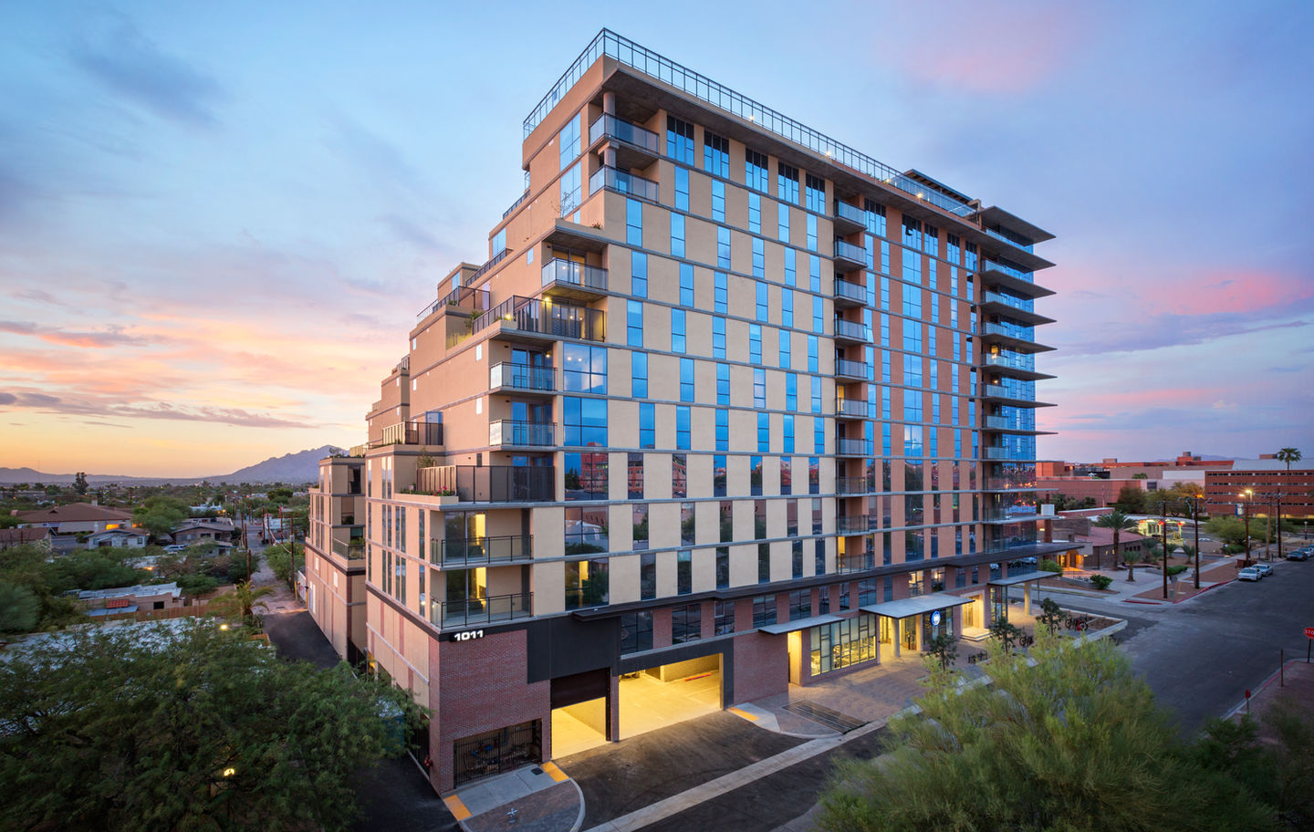 Hub at Tucson for Core Campus by Antonovich Associates