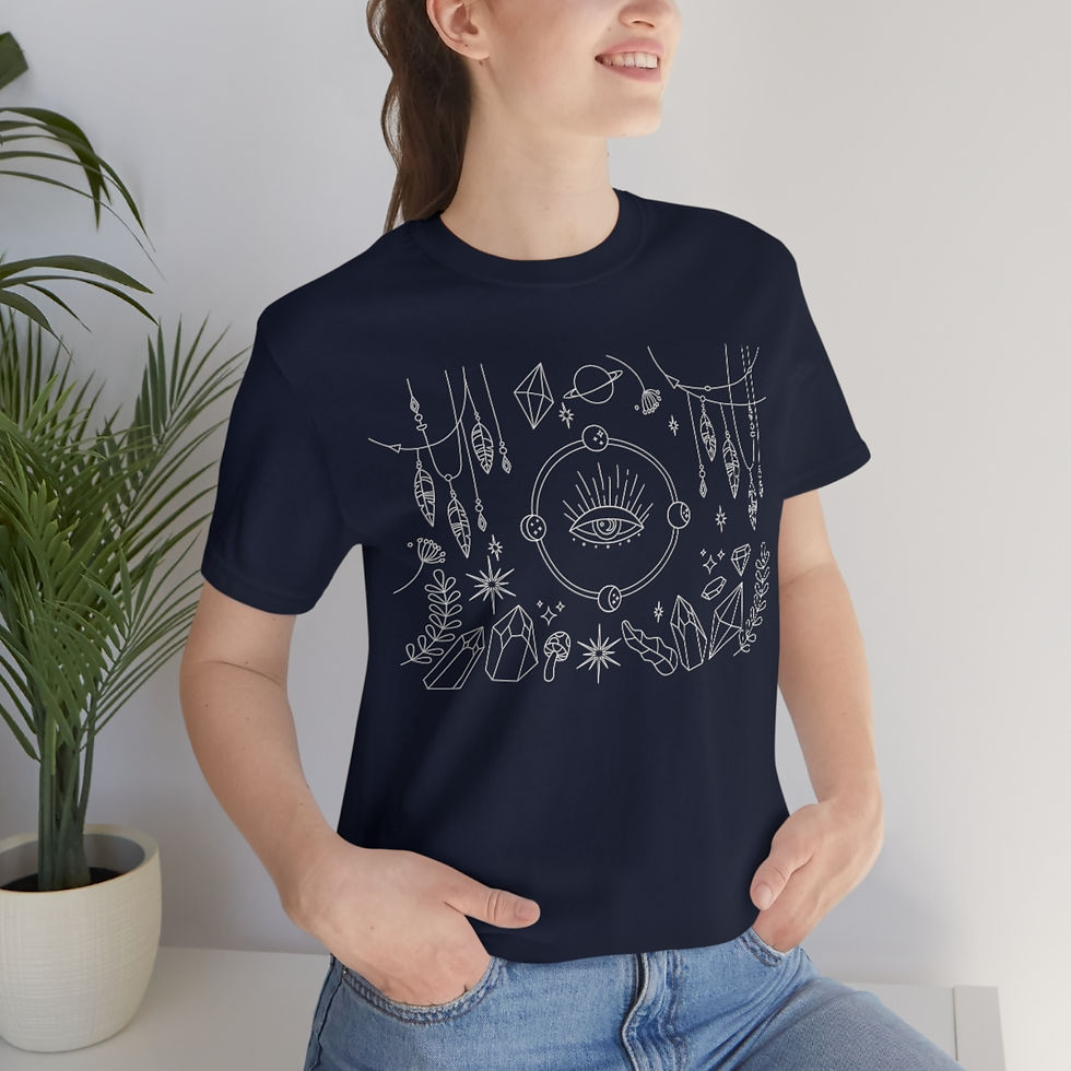 Thumbnail: Bohemian Unisex Jersey Short Sleeve Tee