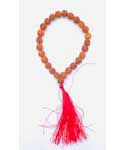 8mm Rudraksha w Tassel bracelet