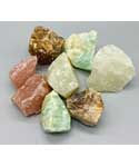 1 lb Mixed Calcite untumbled stones