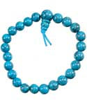 Turquoise (synthetic) Power bracelet