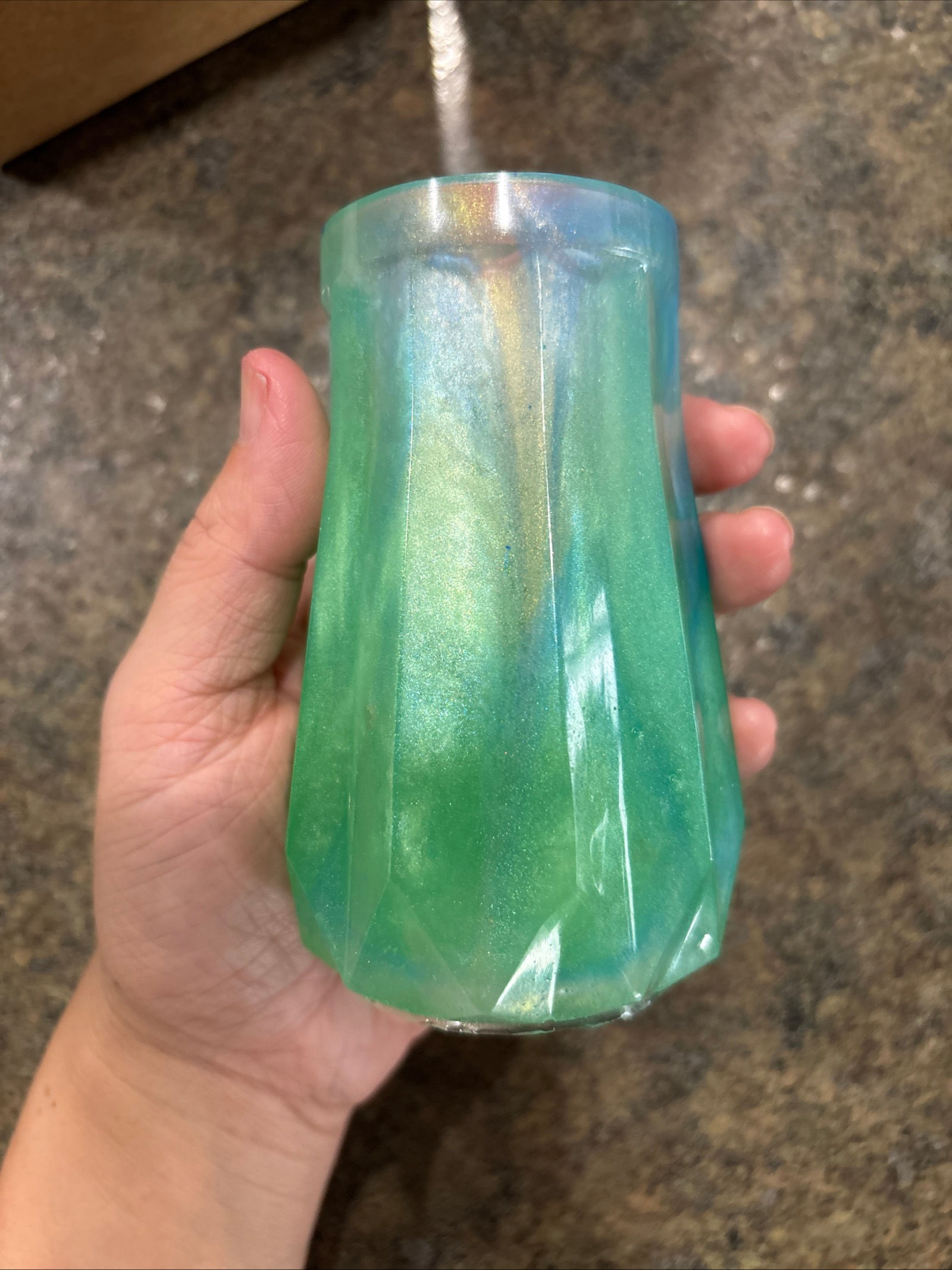 small Epoxy resin Vase