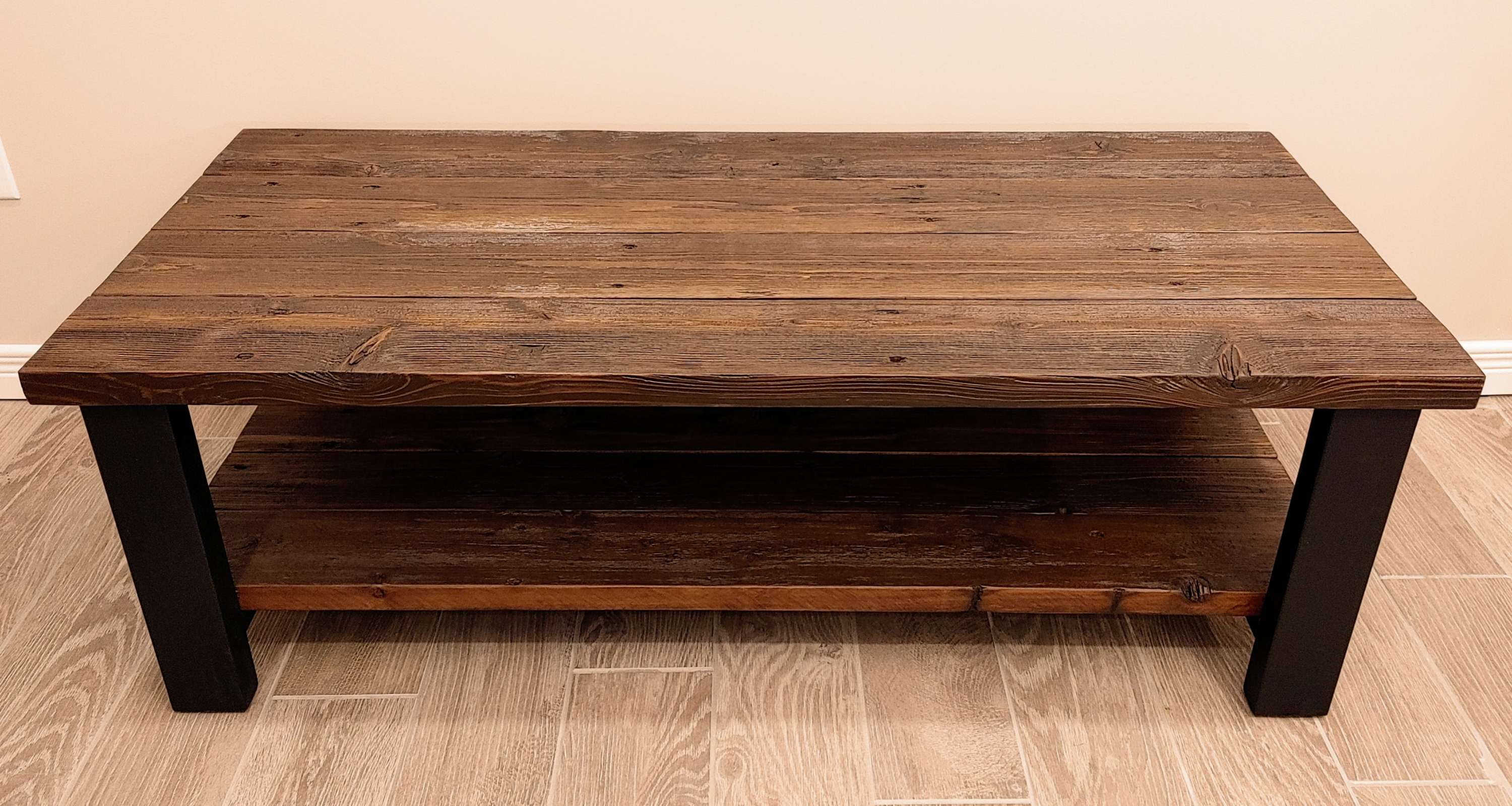 Solid Reclaimed Wood Coffee Table