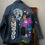 Thumbnail: Women's Distresses Denim Jacket, Pop art Oliveoyl