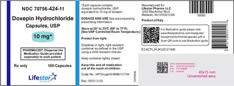 Shortage of DEPTRAN 10 doxepin 10mg (as hydrochloride) capsule blister pack (AUST R: 308999)