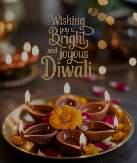 Wishing you a Bright and Joyous Diwali