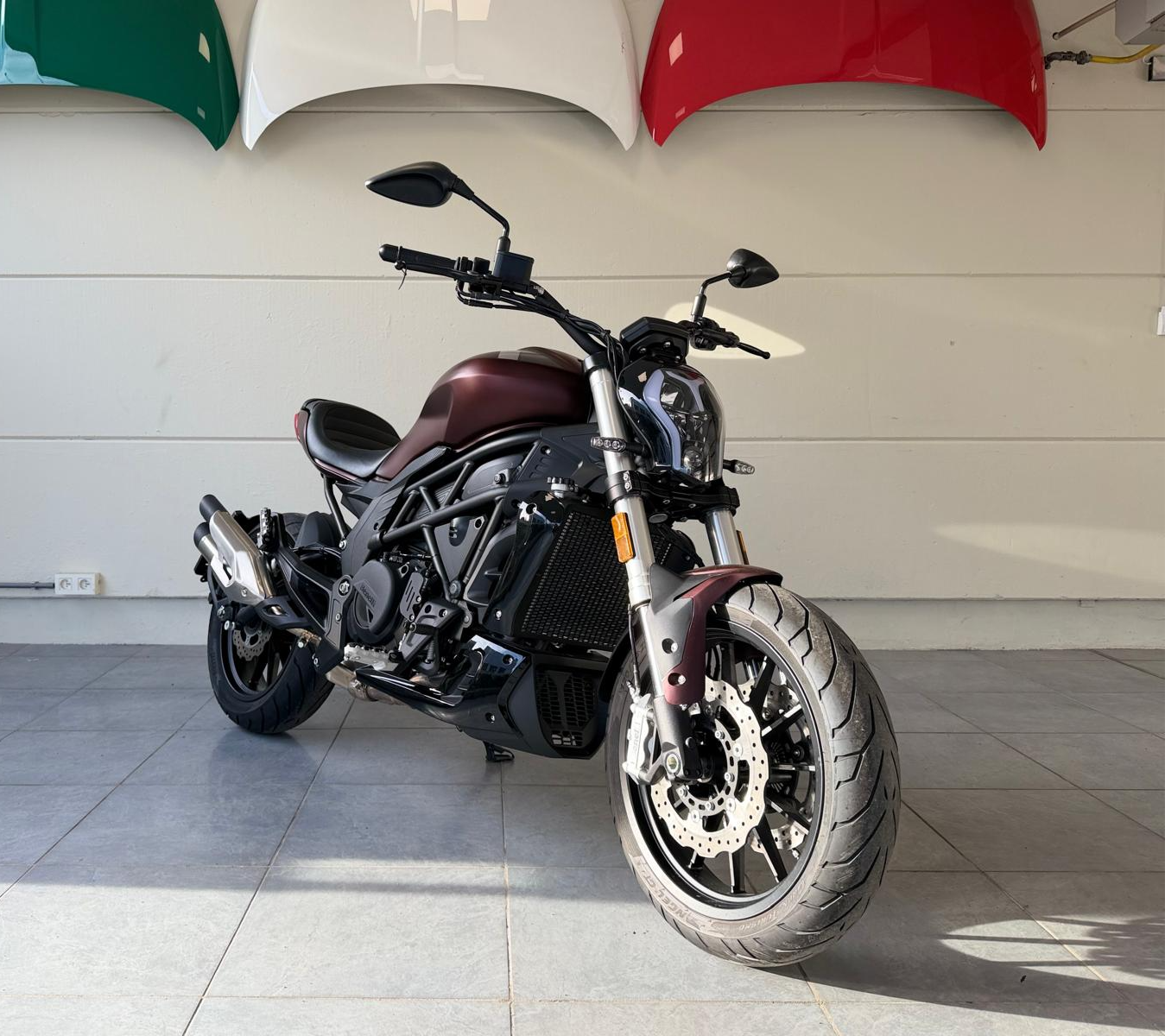 Benelli 502 C cruiser