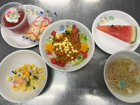 たなばた給食
