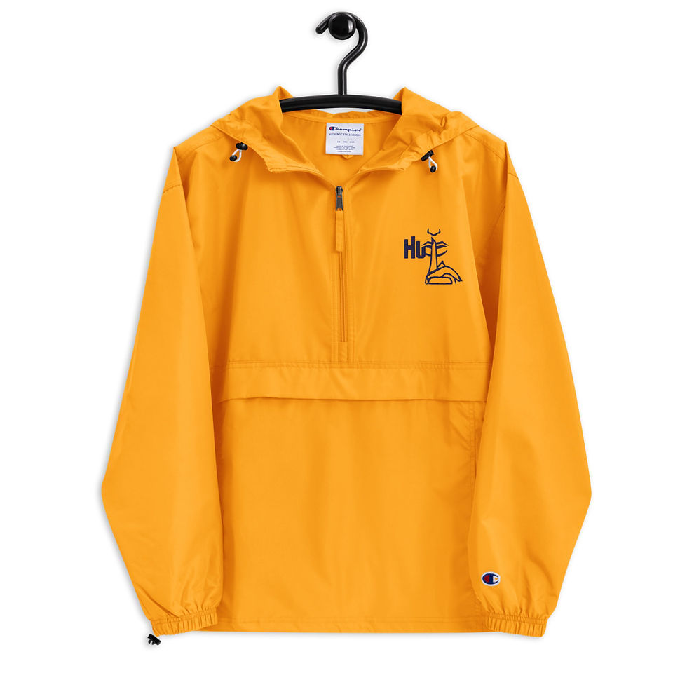Thumbnail: Hush Embroidered Champion Packable Jacket