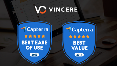 Capterra Awards Vincere with Two Coveted Badges: Best Value & Best Ease-of-Use 2019
