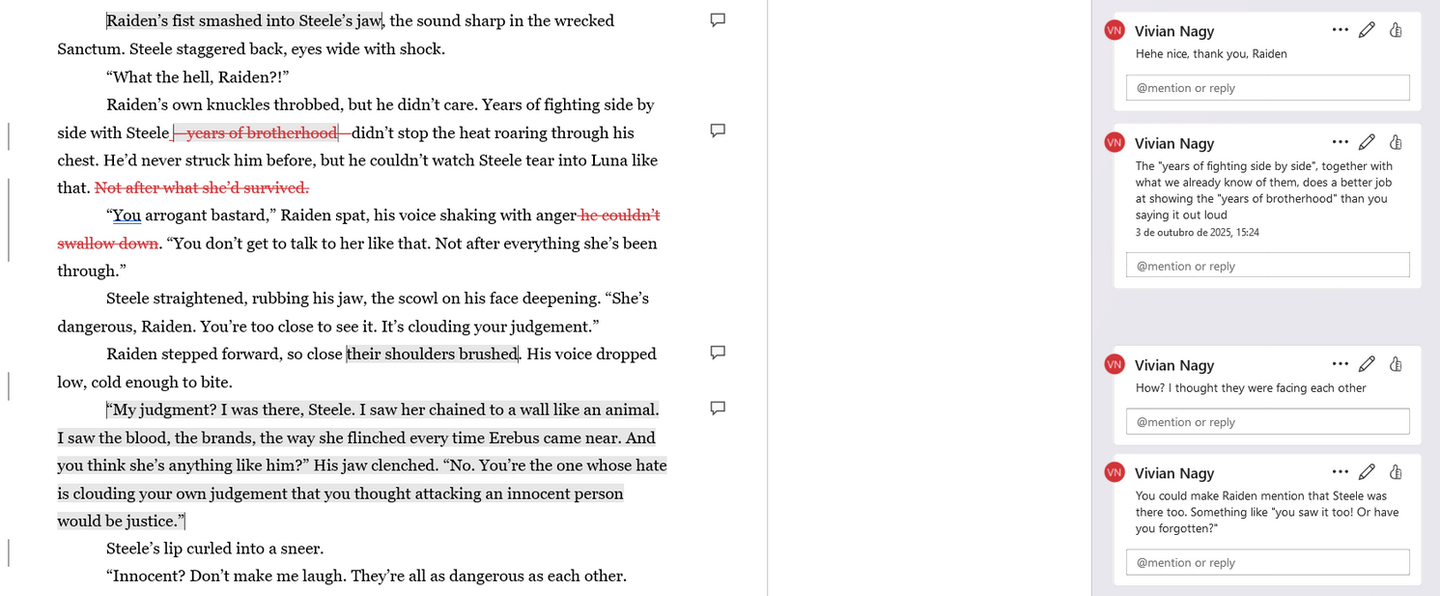 Fantasy Developmental Editing - Z.M. 2