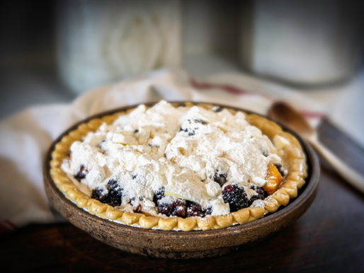 Blackberry Peach Pie
