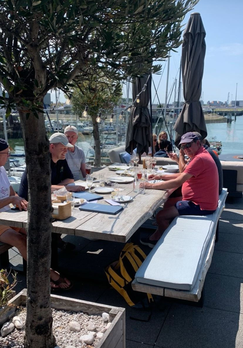 boating & dining van Nieuwpoort naar Zeebrugge