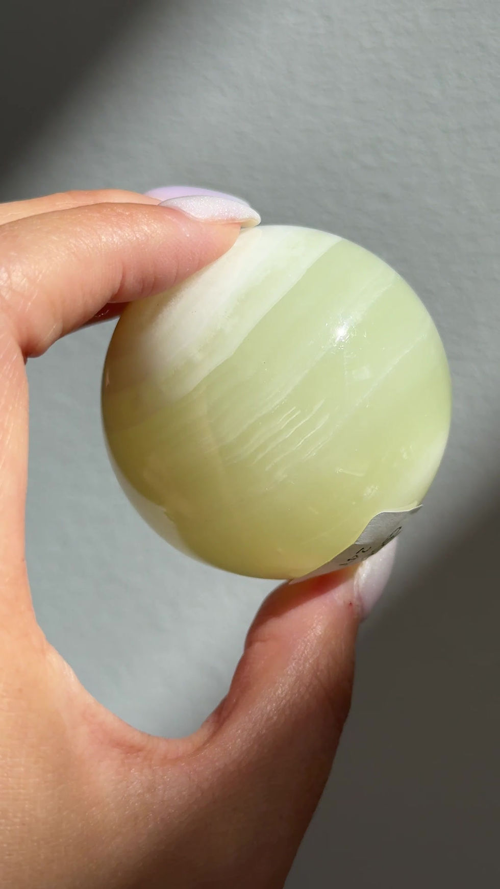 Thumbnail: banded green onyx sphere