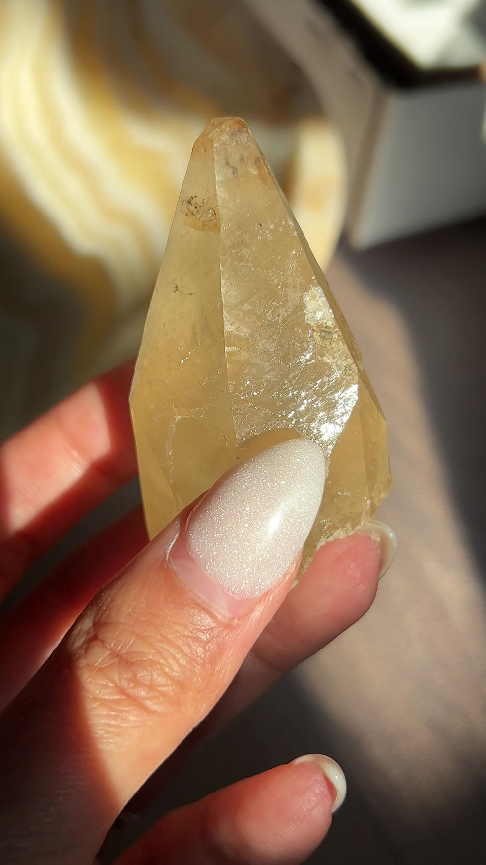 Thumbnail: Stellar Beam Calcites (Elmwood Mine)