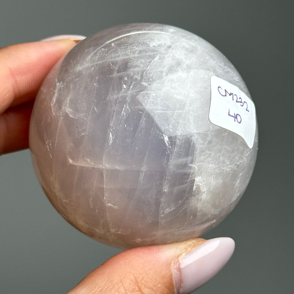 Thumbnail: blue rose quartz sphere