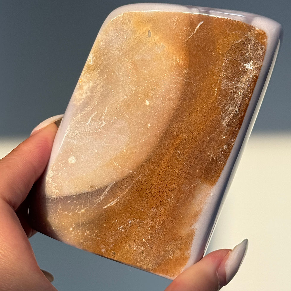 mexican ytrium fluorite freeform lavender fluorite freeform