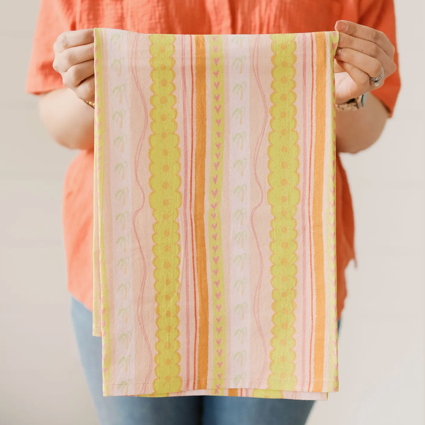 Tropical Vibes | Full Pattern Flour Sack Towel