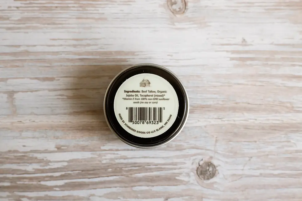 Thumbnail: Unscented Tallow Face & Body Butter