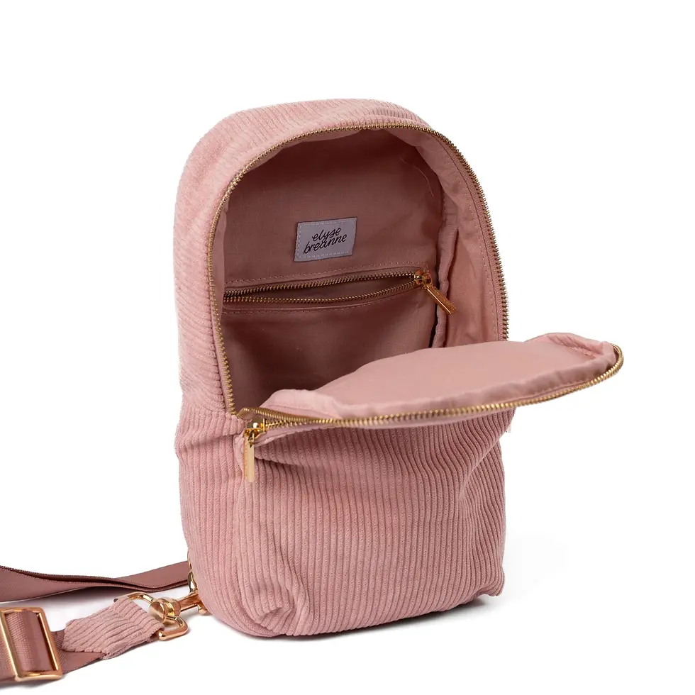 Thumbnail: Rose Corduroy Sling Bag