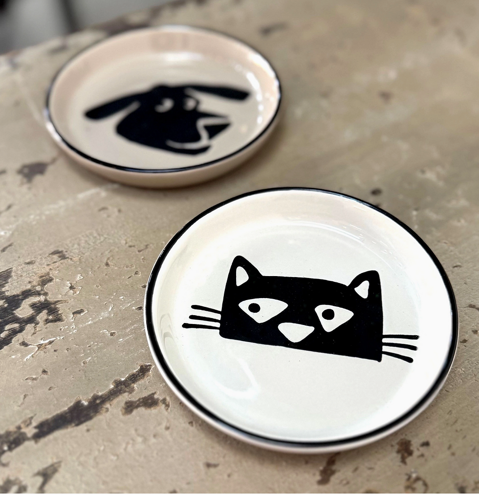 Thumbnail: Mini Pet Bowl or Camp Coaster | Cat