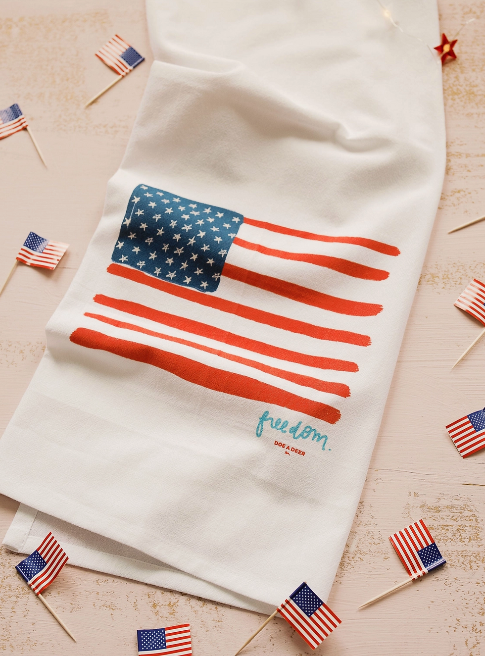 Thumbnail: Fourth of July Freedom Flour Sack Towel