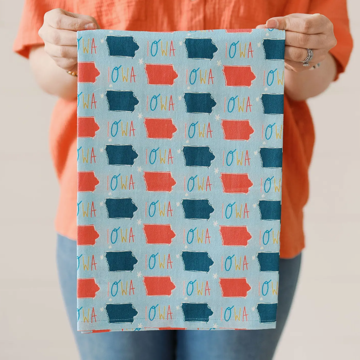 Iowa Full Pattern Towel