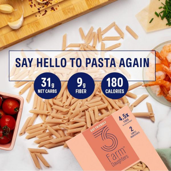 Thumbnail: High Fiber Penne - Gut Friendly, Low Gi, USA Grown Pasta