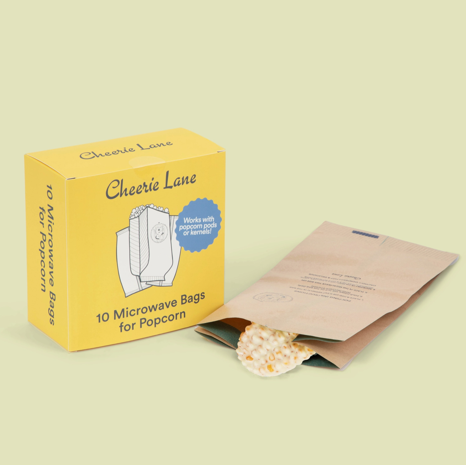 Eco Microwave Popcorn Bags For Easy DIY Microwave Popcorn