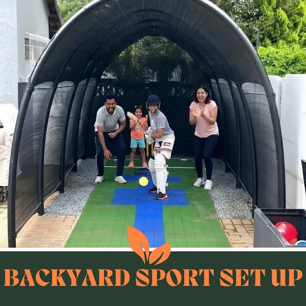 Thumbnail: 10.5m Rensbou Soft Ball Cricket Tunnel