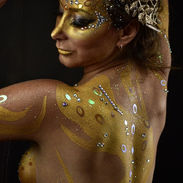 fotografia desnudo artistico cuerpos pintados